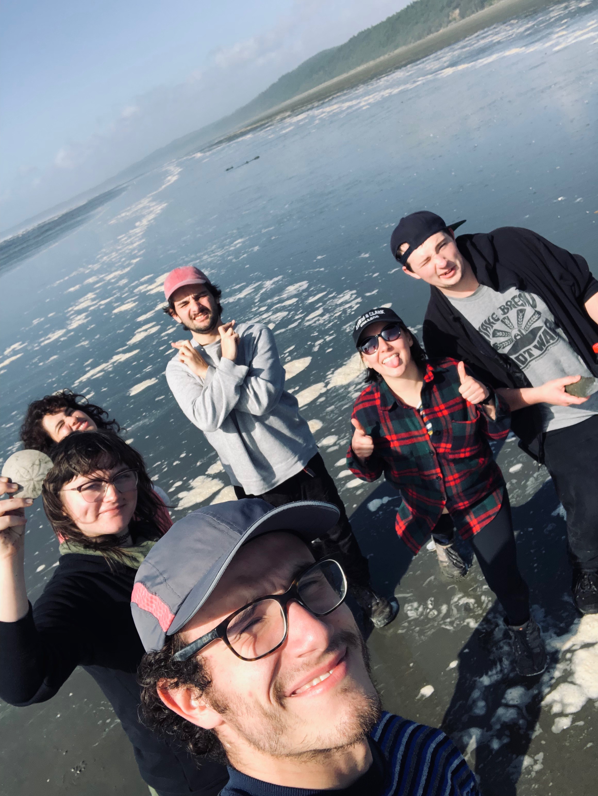 Photo of us at the washington coast.